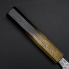Sujihiki White Steel #2 Tsuchime Yaki Urushi Handle 240mm-[Musashi]-[Japanese-Kitchen-Knives]