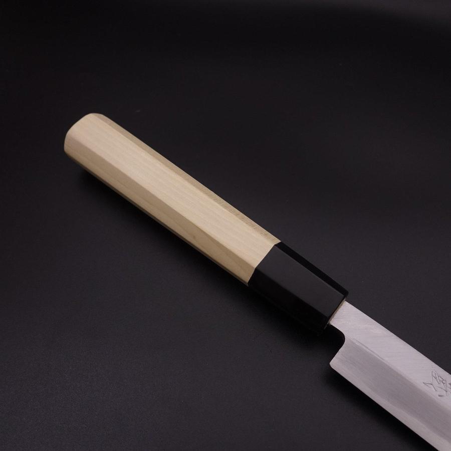 蛸引 片刃 青紙2号 磨き 八角水牛柄 270mm – MUSASHI