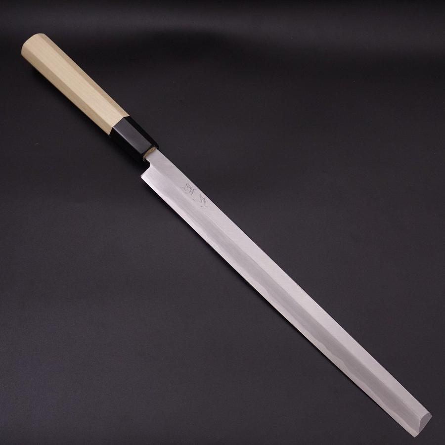 蛸引 片刃 青紙2号 磨き 八角水牛柄 270mm – MUSASHI