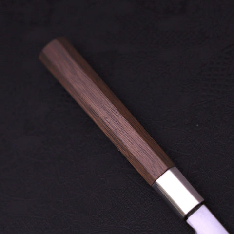 Takohiki White Steel #1 Walnut Handle 300mm (11.8”)-[Musashi]-[Japanese-Kitchen-Knives]