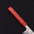 Tsushima Knife Kiritsuke VG-10 Damascus Ocean Red Handle 210mm (8.3”)-[Musashi]-[Japanese-Kitchen-Knives]