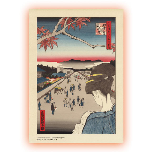 Original Ukiyo-e artwork