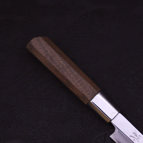 Unagi Silver Steel #3 Walnut Handle 105mm (4.1”)-[Musashi]-[Japanese-Kitchen-Knives]