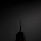 Unagisaki (Edo) Blue Steel #1 Hon-Kasumi Buffalo Ebony Handle 150mm-[Musashi]-[Japanese-Kitchen-Knives]