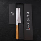 Usuba SK Steel Kasumi Oak Handle 150mm (5.9”)-[Musashi]-[Japanese-Kitchen-Knives]