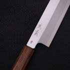 Usuba(Kanto) Blue Steel #2 Kasumi Sumi Urushi Handle 165mm (6.5”)-[Musashi]-[Japanese-Kitchen-Knives]