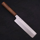 Usuba(Kanto) Blue Steel #2 Kasumi Sumi Urushi Handle 165mm (6.5”)-[Musashi]-[Japanese-Kitchen-Knives]