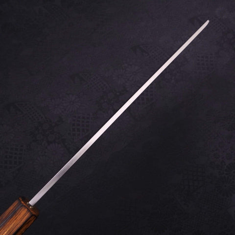 Usuba(Kanto) Blue Steel #2 Kasumi Sumi Urushi Handle 210mm (8.3”)-[Musashi]-[Japanese-Kitchen-Knives]