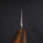 Usuba(Kanto) White Steel #2 Kasumi Sumi Urushi Handle 210mm (8.3”)-[Musashi]-[Japanese-Kitchen-Knives]
