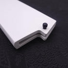 White-Ishime Saya Sheath for Nakiri Knife with Pin, 165mm (6.5”)-[Musashi]-[Japanese-Kitchen-Knives]