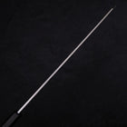 Yanagi Kiritsuke Blue Steel #2 Kasumi Buffalo Ebony Handle 300mm (11.8”)-[Musashi]-[Japanese-Kitchen-Knives]