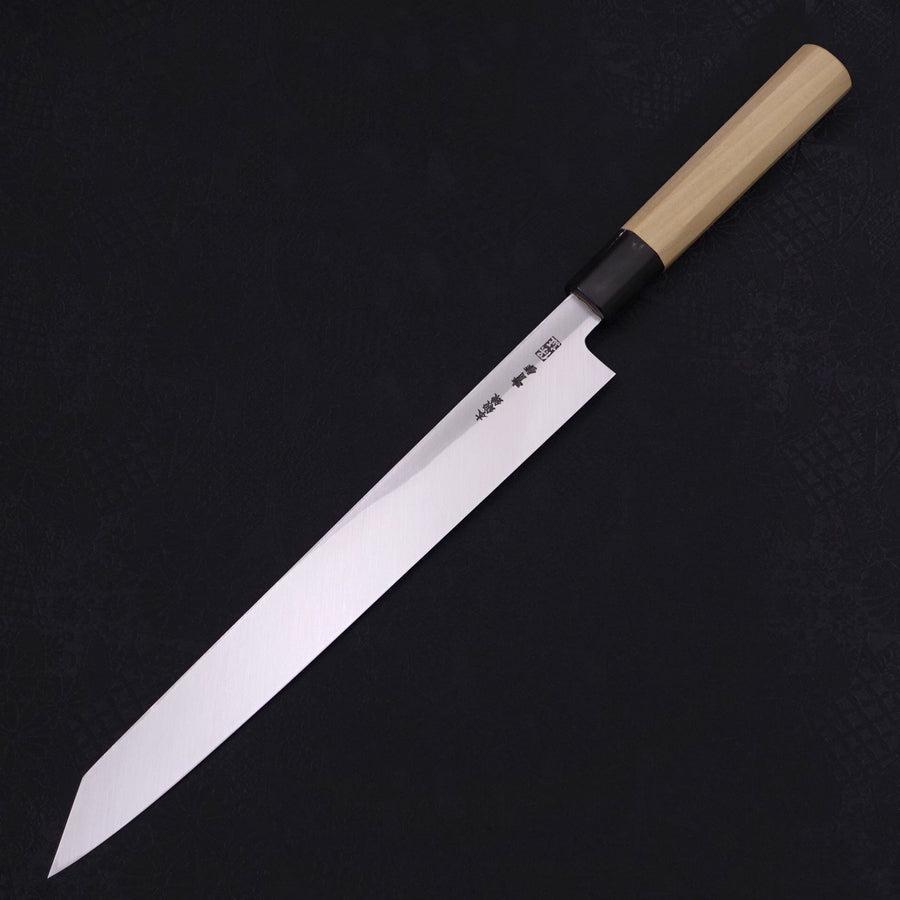 柳切付 青紙2号 磨き 八角水牛柄 270mm – MUSASHI