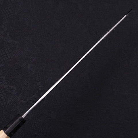 Yanagi Kiritsuke Blue Steel #2 Kasumi Magnolia Buffalo Handle 270mm (10.6”)-[Musashi]-[Japanese-Kitchen-Knives]