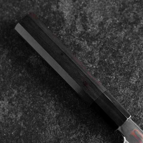 Yanagi Kiritsuke Blue Steel #2 Mirror Buffalo Ebony Handle 265mm-[Musashi]-[Japanese-Kitchen-Knives]