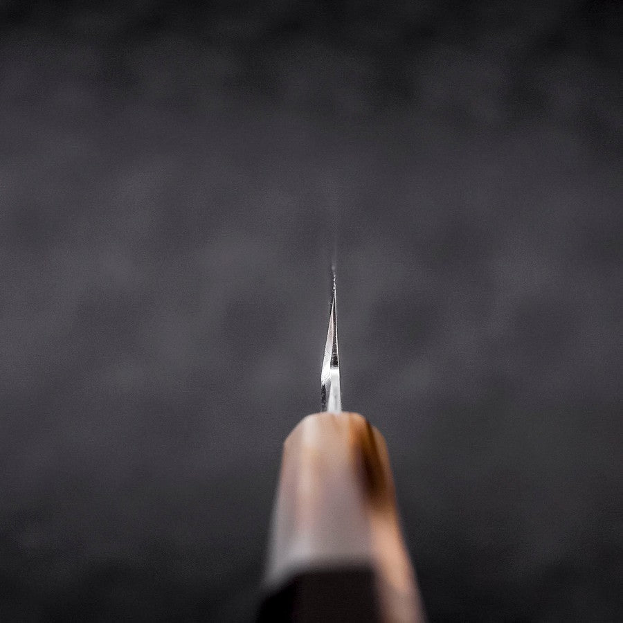 一点物 本霞柳切付(燕型) 水牛柄 品牌- 堺孝行- 堺孝行霞口水牛镡- 页1 - Hocho Knife - 日本厨师刀|日本刀