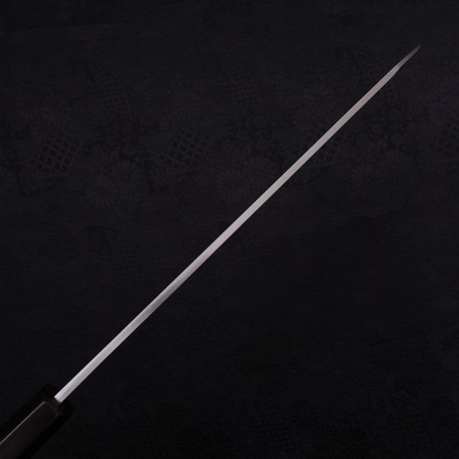 Yanagi Kiritsuke Blue steel #2 Kasumi Buffalo Ebony Handle 240mm-Blue steel #2-Kasumi-Japanese Handle-[Musashi]-[Japanese-Kitchen-Knives]