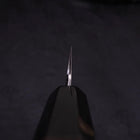 Yanagi Kiritsuke Silver Steel #3 Honyaki Mirror Buffalo Ebony Handle 270mm (10.6”)-[Musashi]-[Japanese-Kitchen-Knives]