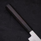 Yanagi Kiritsuke Silver Steel #3 Honyaki Mirror Buffalo Ebony Handle 270mm (10.6”)-[Musashi]-[Japanese-Kitchen-Knives]