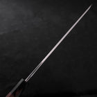 Yanagi Kiritsuke Silver Steel #3 Honyaki Mirror Buffalo Wenge Handle 270mm (10.6”)-[Musashi]-[Japanese-Kitchen-Knives]