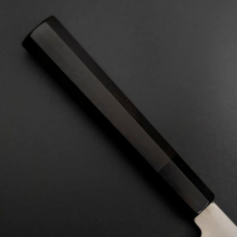 Yanagi Kiritsuke Silver Steel #3 Kasumi Buffalo Ebony Handle 260mm-[Musashi]-[Japanese-Kitchen-Knives]