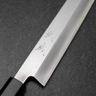 Yanagi Kiritsuke Silver Steel #3 Kasumi Buffalo Magnolia Handle 300mm-[Musashi]-[Japanese-Kitchen-Knives]