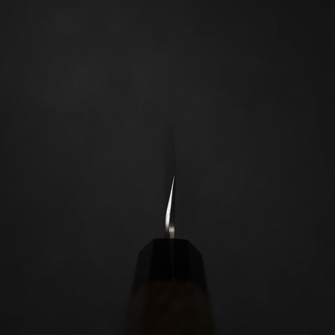 Yanagi Kiritsuke Silver Steel #3 Suminagashi Buffalo Walnut Handle 270mm-[Musashi]-[Japanese-Kitchen-Knives]