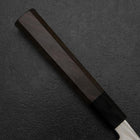 Yanagi Kiritsuke Silver Steel #3 Suminagashi Buffalo Walnut Handle 270mm-[Musashi]-[Japanese-Kitchen-Knives]