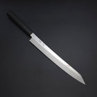 Yanagi Kiritsuke VG-10 Mirror Buffalo Ebony Handle 260mm-[Musashi]-[Japanese-Kitchen-Knives]