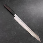 Yanagi Kiritsuke VG-10 Mirror Buffalo Ebony Handle 300mm (11.8”)-[Musashi]-[Japanese-Kitchen-Knives]