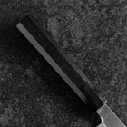 Yanagi Kiritsuke White Steel #2 Kasumi Buffalo Ebony Handle 240mm-[Musashi]-[Japanese-Kitchen-Knives]