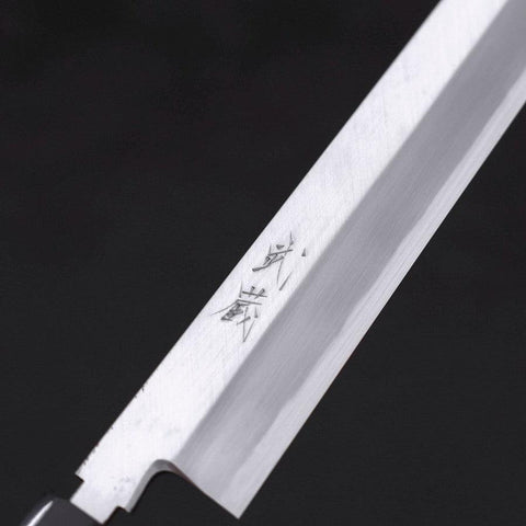 Yanagi-Kiritsuke White Steel #2 Kasumi Buffalo Magnolia Handle 270mm (10.6”)-[Musashi]-[Japanese-Kitchen-Knives]