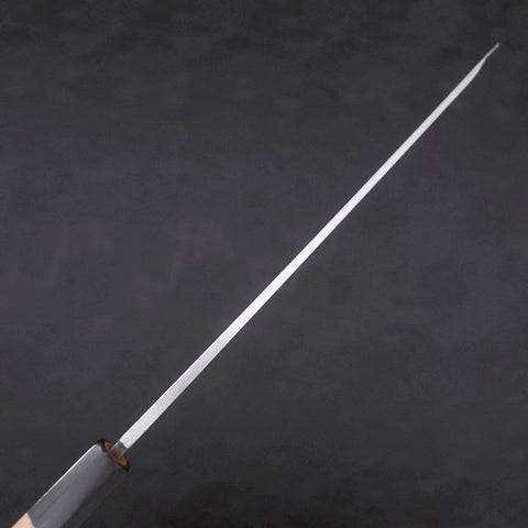 Yanagi-Kiritsuke White Steel #2 Kasumi Buffalo Magnolia Handle 270mm (10.6”)-[Musashi]-[Japanese-Kitchen-Knives]