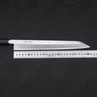 Yanagi-Kiritsuke White Steel #2 Kasumi Buffalo Magnolia Handle 270mm (10.6”)-[Musashi]-[Japanese-Kitchen-Knives]