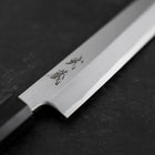 Yanagi Kiritsuke White Steel #2 Kasumi Buffalo Teak Handle 270mm (10.6”)-[Musashi]-[Japanese-Kitchen-Knives]