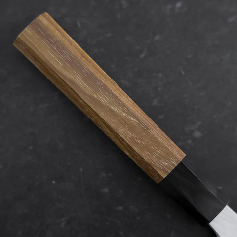 Yanagi Kiritsuke White Steel #2 Kasumi Buffalo Teak Handle 270mm (10.6”)-[Musashi]-[Japanese-Kitchen-Knives]