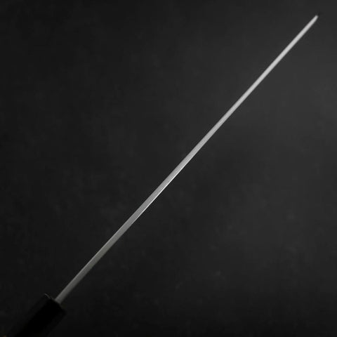 Yanagi Kiritsuke White Steel #2 Kasumi Buffalo Teak Handle 300mm (11.8”)-[Musashi]-[Japanese-Kitchen-Knives]