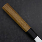 Yanagi Kiritsuke White Steel #2 Kasumi Buffalo Teak Handle 300mm (11.8”)-[Musashi]-[Japanese-Kitchen-Knives]