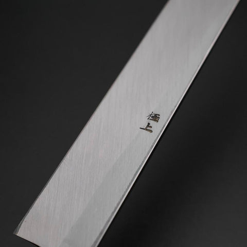 Yanagi Kiritsuke White Steel #2 Kasumi Yaki Urushi Handle 290mm (11.4”)-[Musashi]-[Japanese-Kitchen-Knives]