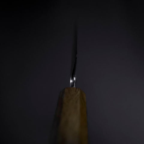 Yanagi Kiritsuke White Steel #2 Kasumi Yaki Urushi Handle 290mm (11.4”)-[Musashi]-[Japanese-Kitchen-Knives]