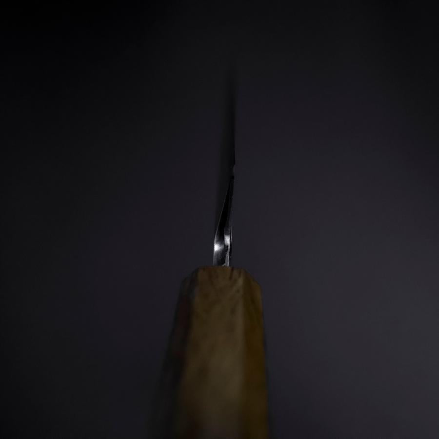 Yanagi Kiritsuke White Steel #2 Kasumi Yaki Urushi Handle 290mm-[Musashi]-[Japanese-Kitchen-Knives]