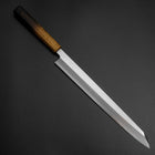 Yanagi Kiritsuke White Steel #2 Kasumi Yaki Urushi Handle 290mm-[Musashi]-[Japanese-Kitchen-Knives]