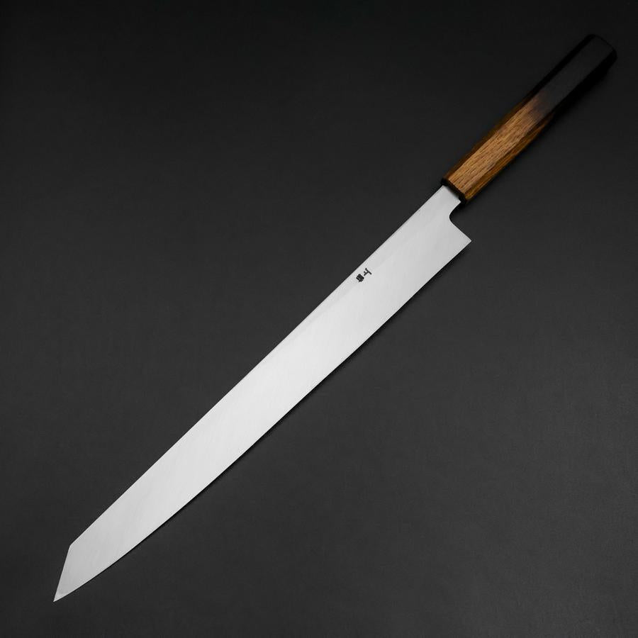 柳 切付 白紙2号 霞 水牛チーク柄 300mm – MUSASHI