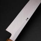 Yanagi Kiritsuke White Steel #2 Kasumi Yaki Urushi Handle 320mm-[Musashi]-[Japanese-Kitchen-Knives]
