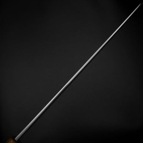 Yanagi Kiritsuke White Steel #2 Kasumi Yaki Urushi Handle 320mm-[Musashi]-[Japanese-Kitchen-Knives]