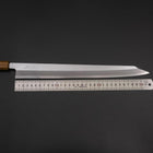 Yanagi Kiritsuke White Steel #2 Kasumi Yaki Urushi Handle 320mm-[Musashi]-[Japanese-Kitchen-Knives]