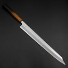 Yanagi Kiritsuke White Steel #2 Kasumi Yaki Urushi Handle 320mm-[Musashi]-[Japanese-Kitchen-Knives]