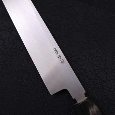 Yanagi Kiritsuke White steel #2 Kasumi Buffalo Handle 270mm-White steel #2-Kasumi-Japanese Handle-[Musashi]-[Japanese-Kitchen-Knives]