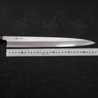 Yanagiba AUS-10 Polished Buffalo Wenge Handle 300mm (11.8”)-[Musashi]-[Japanese-Kitchen-Knives]