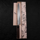 Yanagiba AUS-10 Polished Buffalo Wenge Handle 300mm (11.8”)-[Musashi]-[Japanese-Kitchen-Knives]