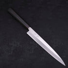 Yanagiba AUS-10 Polished Ebony Handle 240mm (9.4”)-[Musashi]-[Japanese-Kitchen-Knives]